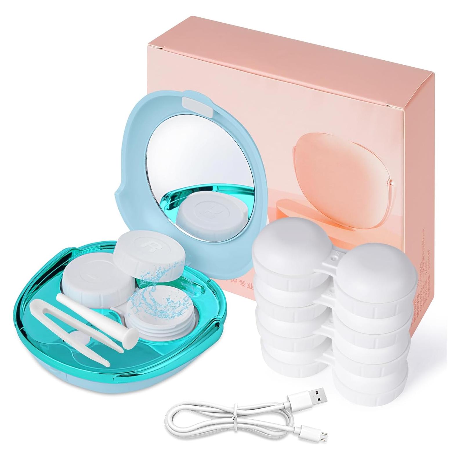 Limpiador Ultrasónico de Lentes de Contacto VORDRASSIL MV5 Azul