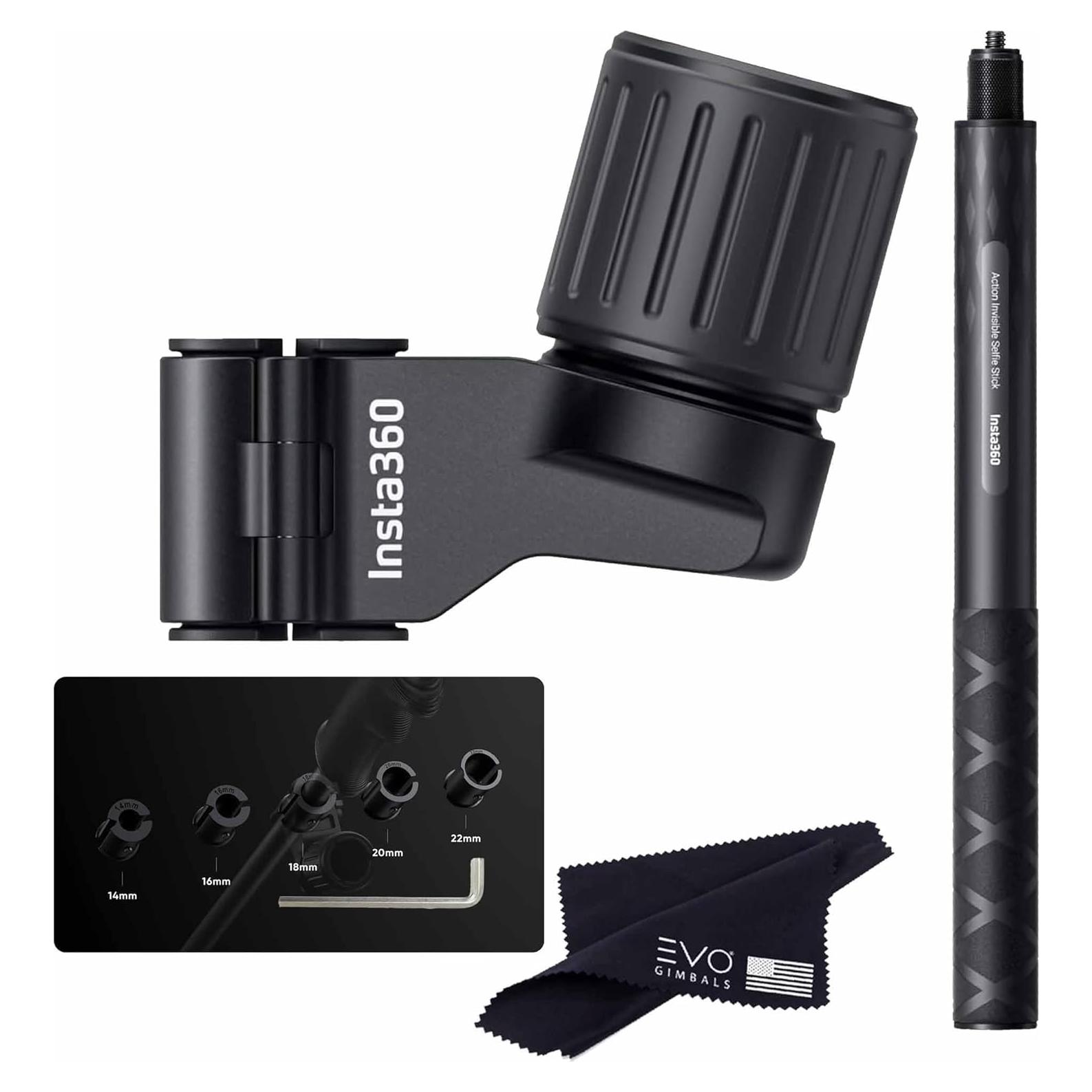 Soporte para Esquí Insta360 con Bastón Selfie Ajustable