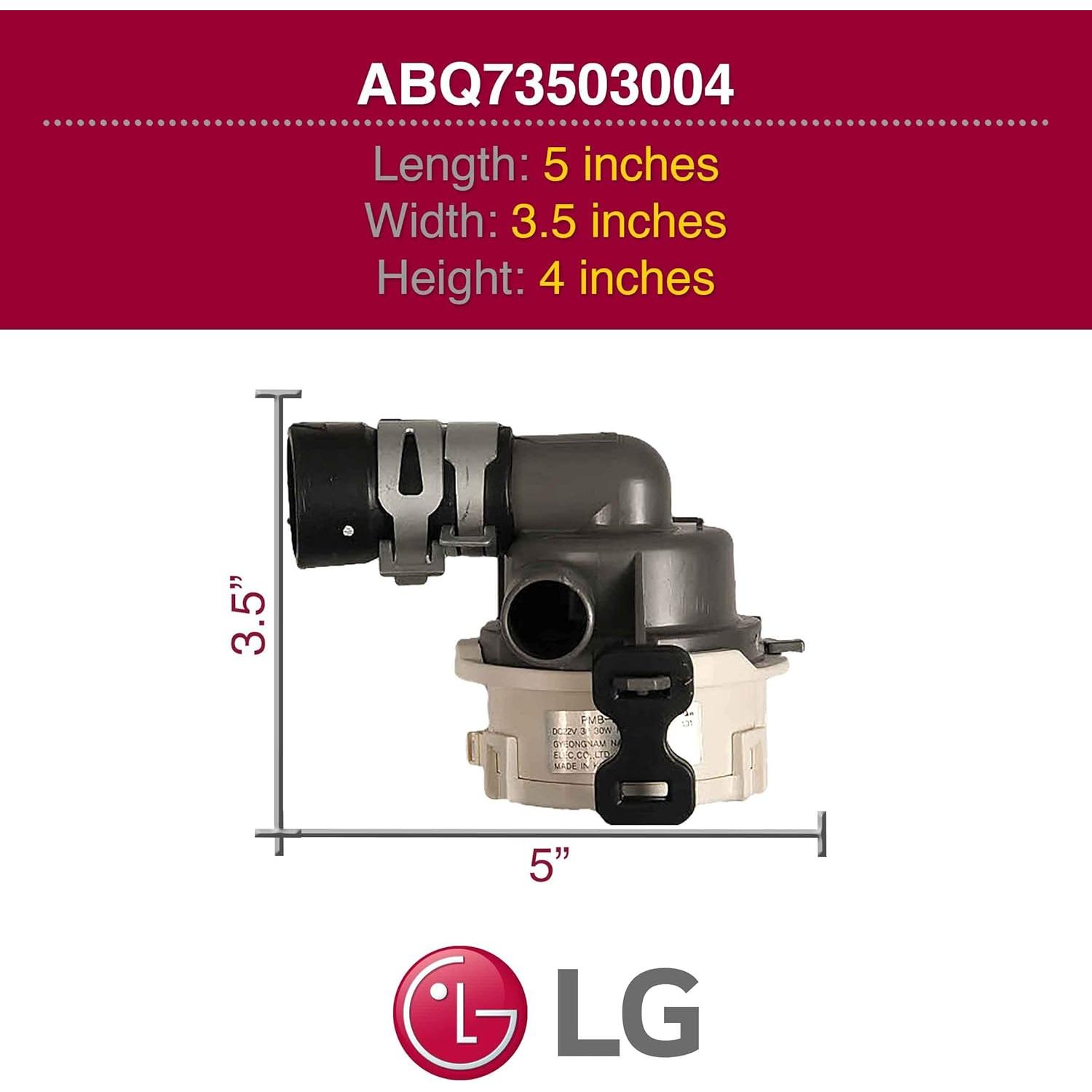 Rodillo de Rejilla LG ABQ73503004 para Lavavajillas