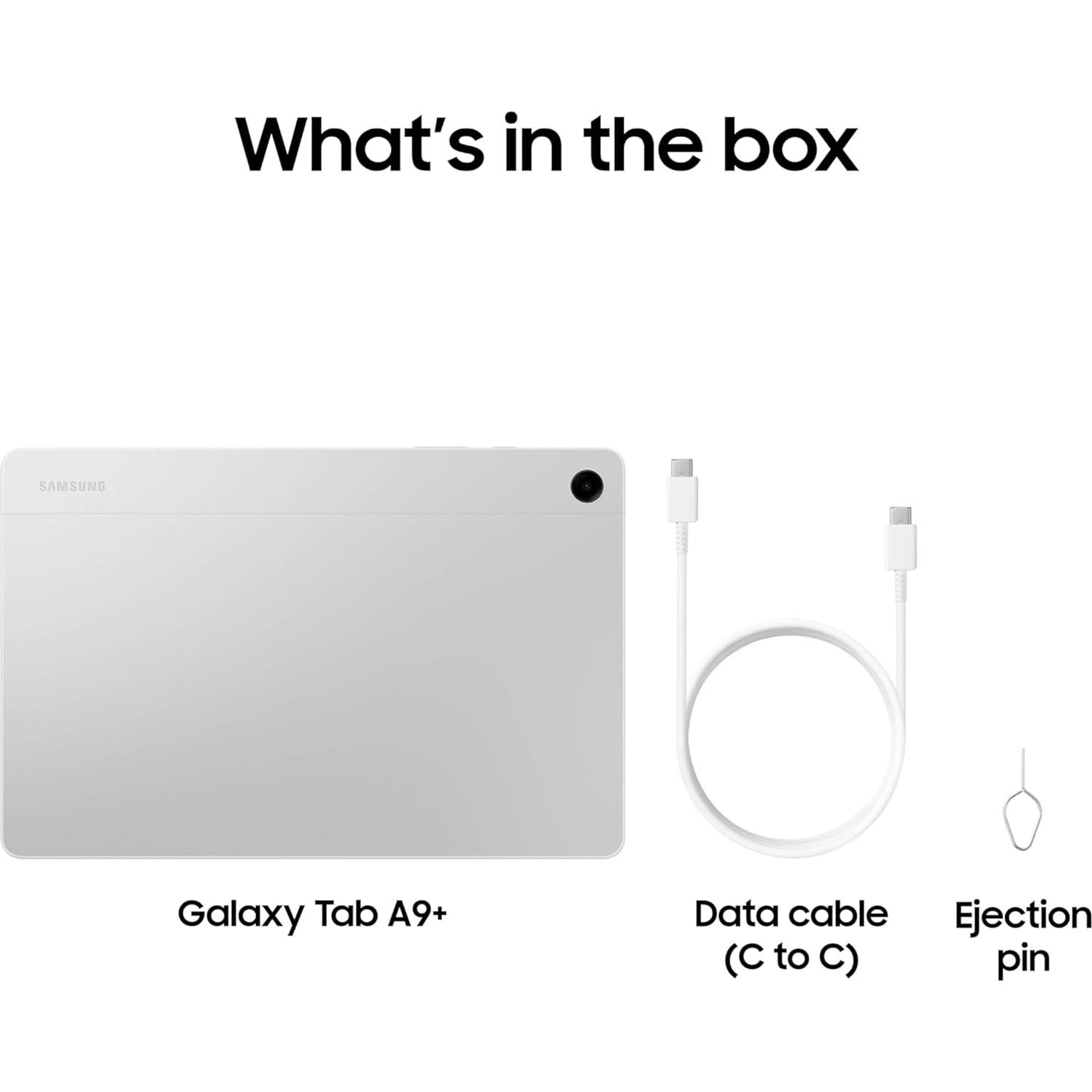 Samsung Galaxy Tab A9+ 11" (27,94 cm) 64GB Plata