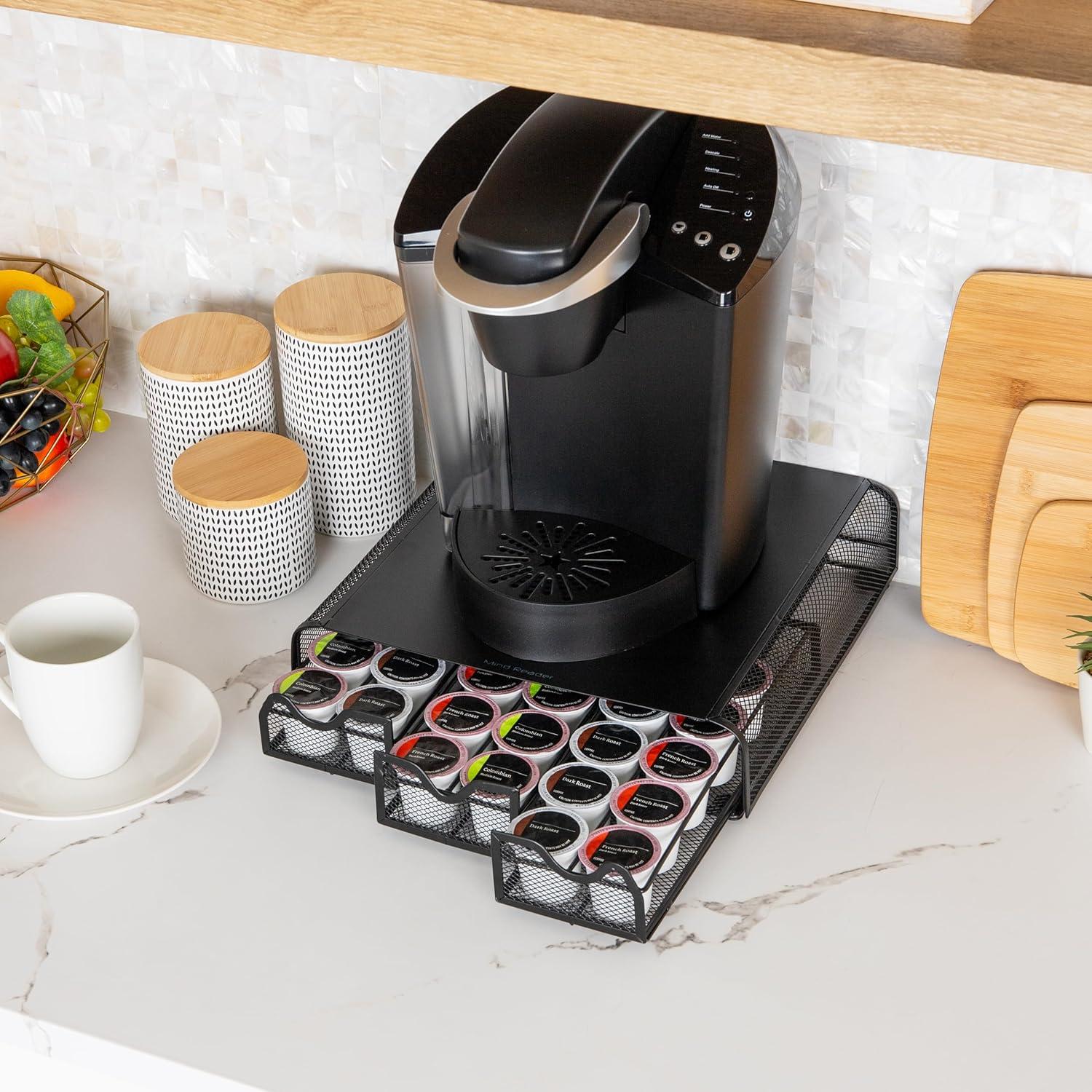 Organizador de Cápsulas de Café Mind Reader 36 unidades Negro