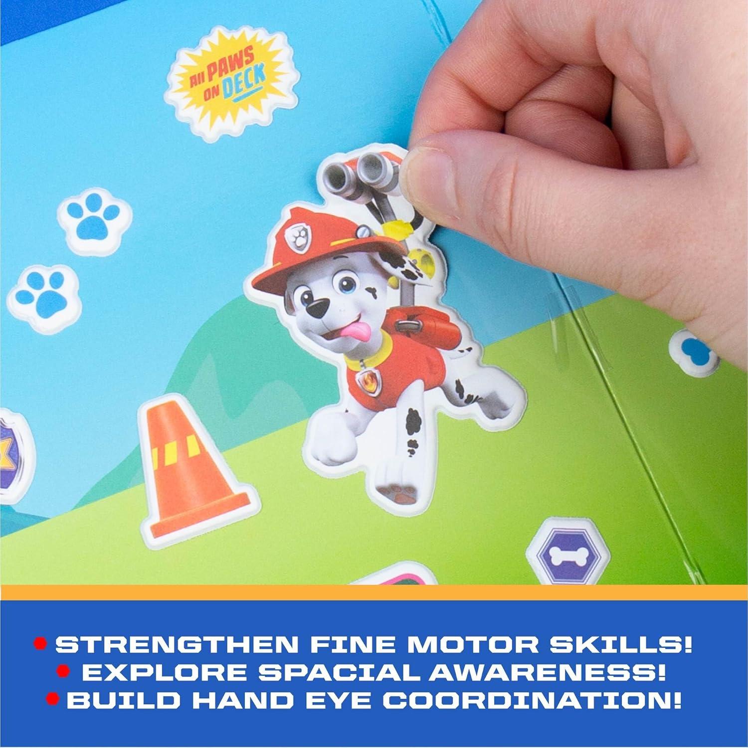 Juego de Stickers 3D Paw Patrol - 35 Stickers Reposicionables