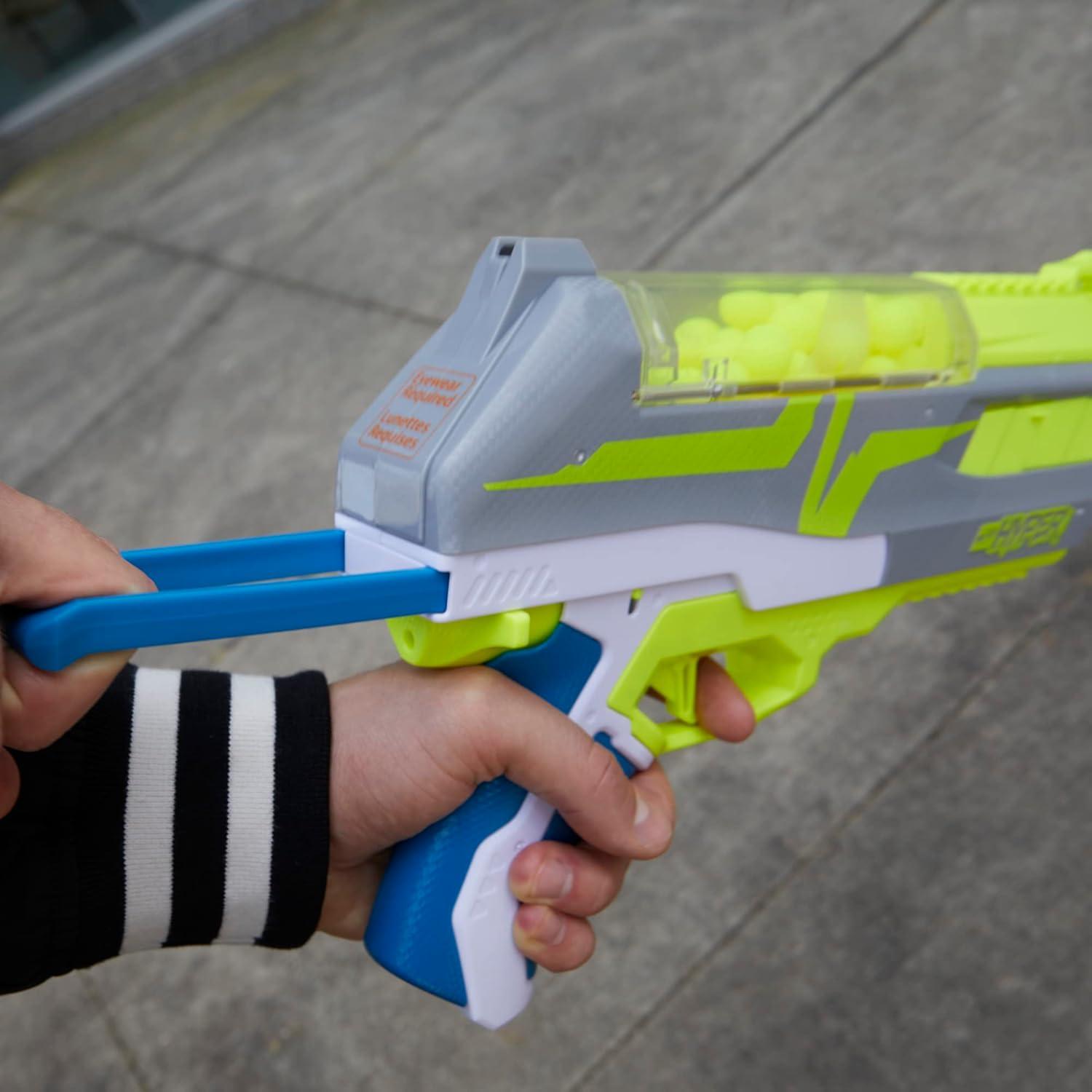 Blaster Nerf Hyper Impulse-40 con 30 Rondas y Gafas