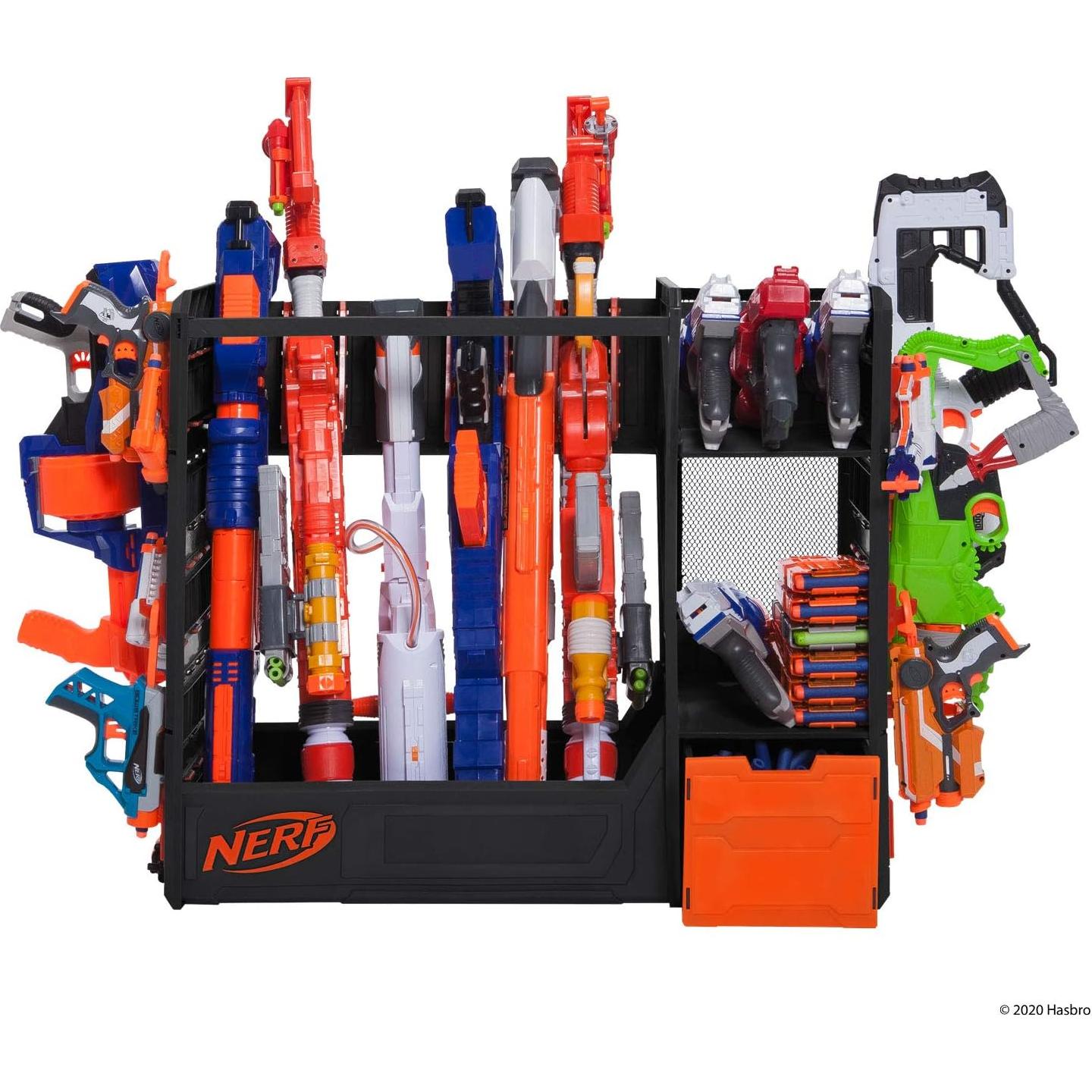Soporte para Blasters Nerf Elite - Almacenamiento 20 Blasters