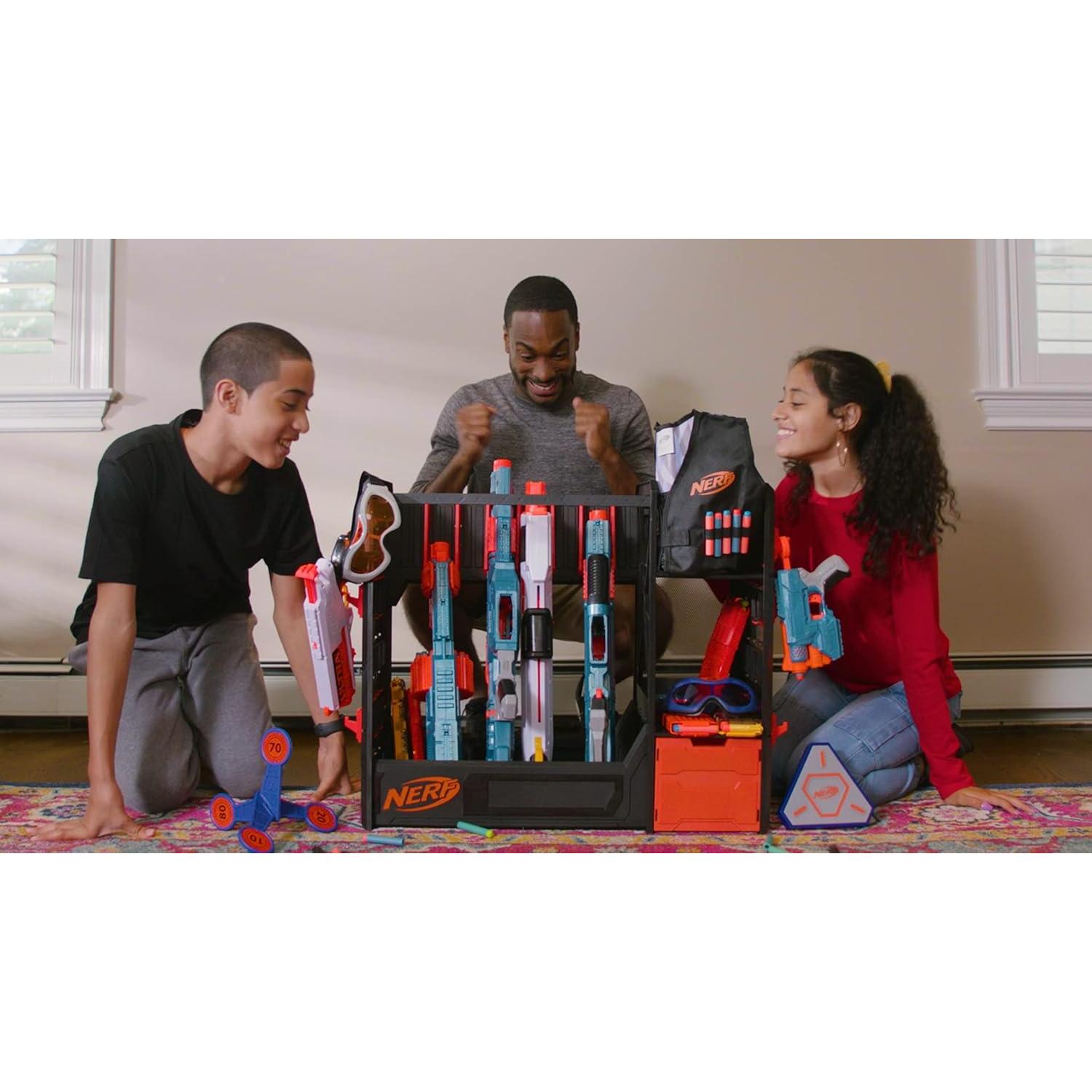 Soporte para Blasters Nerf Elite - Almacenamiento 20 Blasters