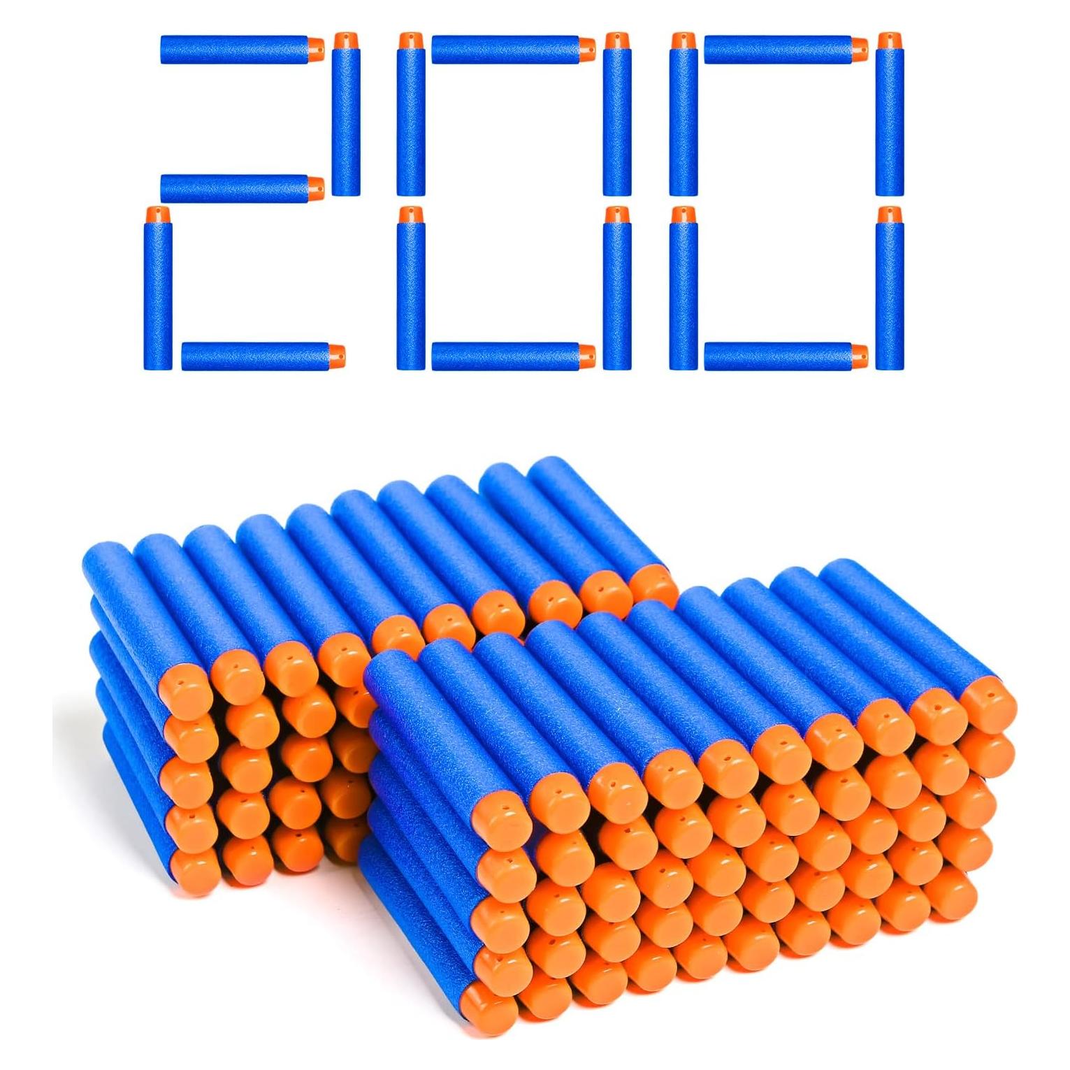 Balas de Dardo Pequeño San Valentín 200 Unidades Azul Naranja