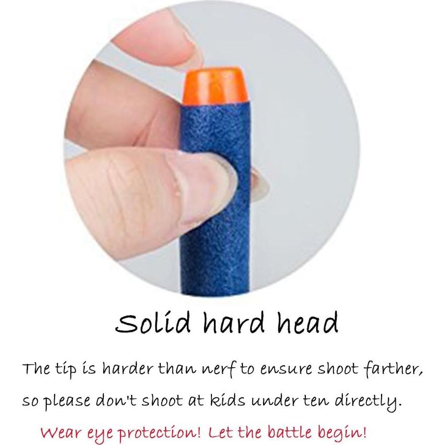 Balas de Dardo Pequeño San Valentín 200 Unidades Azul Naranja