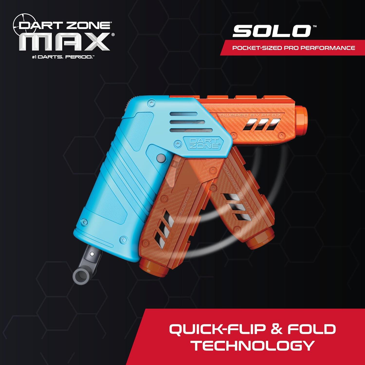 Dart Zone Max Solo Pro Blaster de Dardos de Espuma 10 Dardos