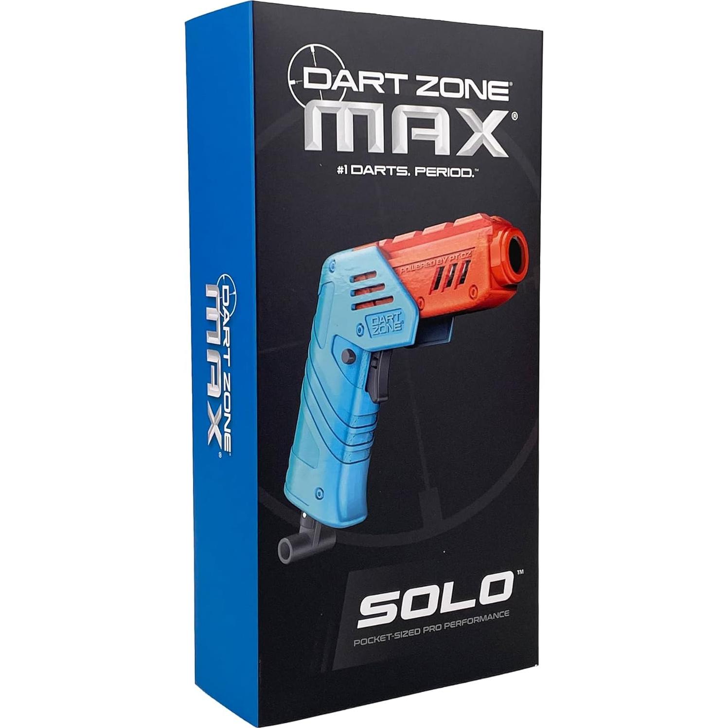 Dart Zone Max Solo Pro Blaster de Dardos de Espuma 10 Dardos