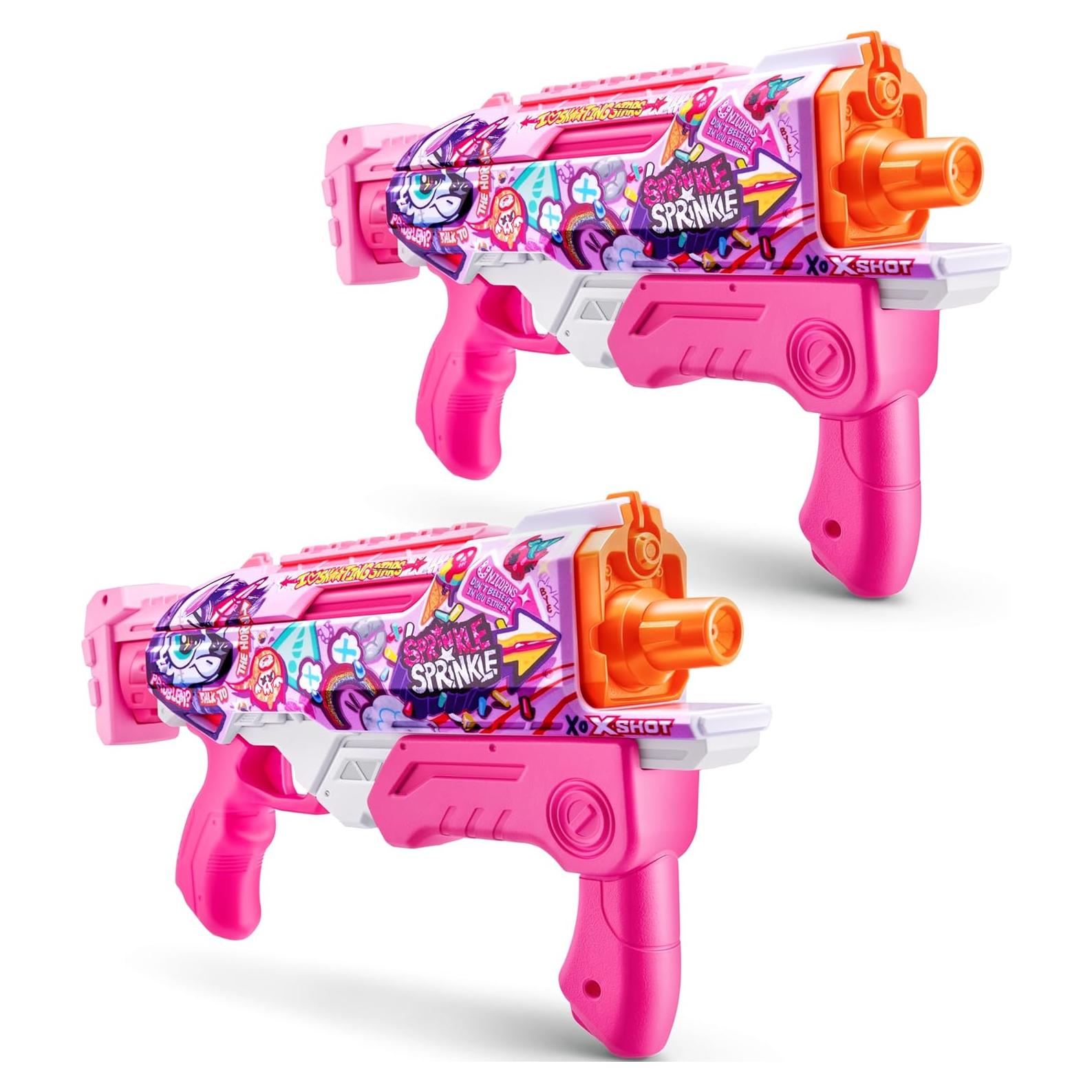 Pistola de Agua X-Shot Hyperload 2 Piezas Rápido-Llenado