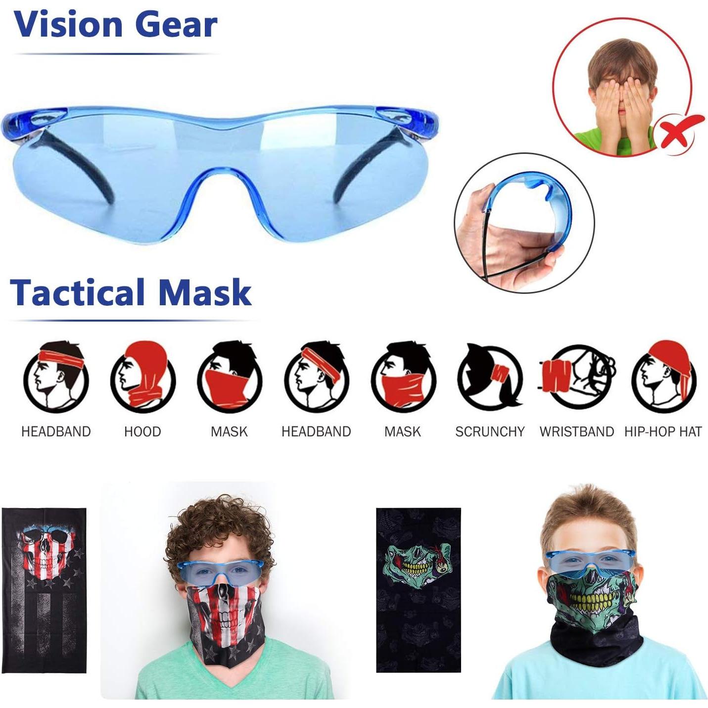 Kit Chaleco Táctico AILUKI para Niños con Dardos y Más