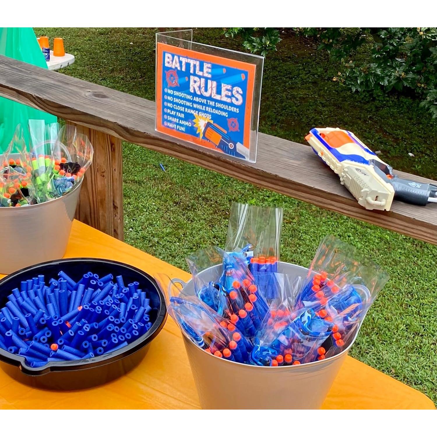 200 Balas de Dart SOJUFOG Compatibles Nerf N-Strike Foam