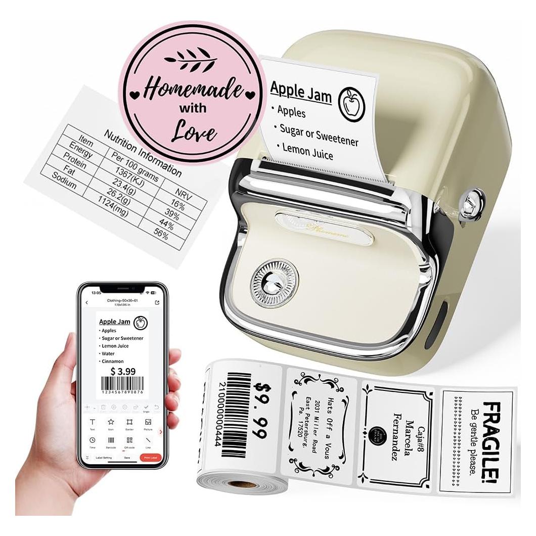 Impresora de Etiquetas Phomemo M150 Bluetooth Portátil 20-50mm