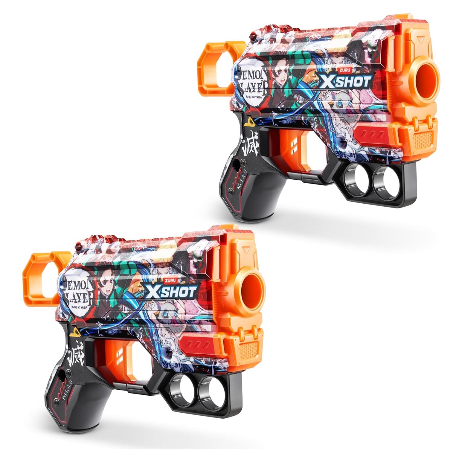 Blaster de Espuma X-Shot Skins Menace Demon Slayer - 16 Dardos