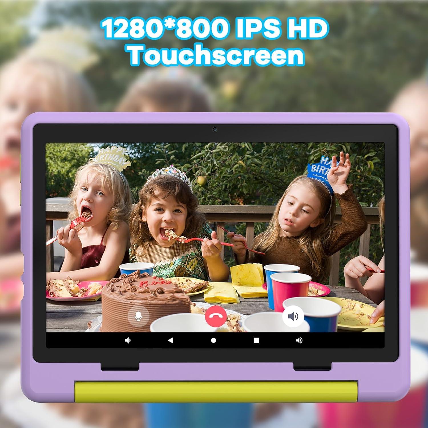 Tableta Jeazans 10.1" Android 14 para Niños con Funda