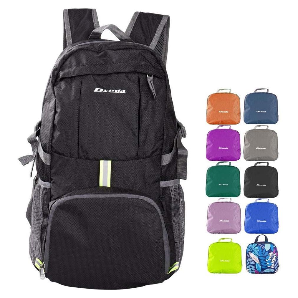 Mochila Plegable Impermeable Dveda 35L para Senderismo