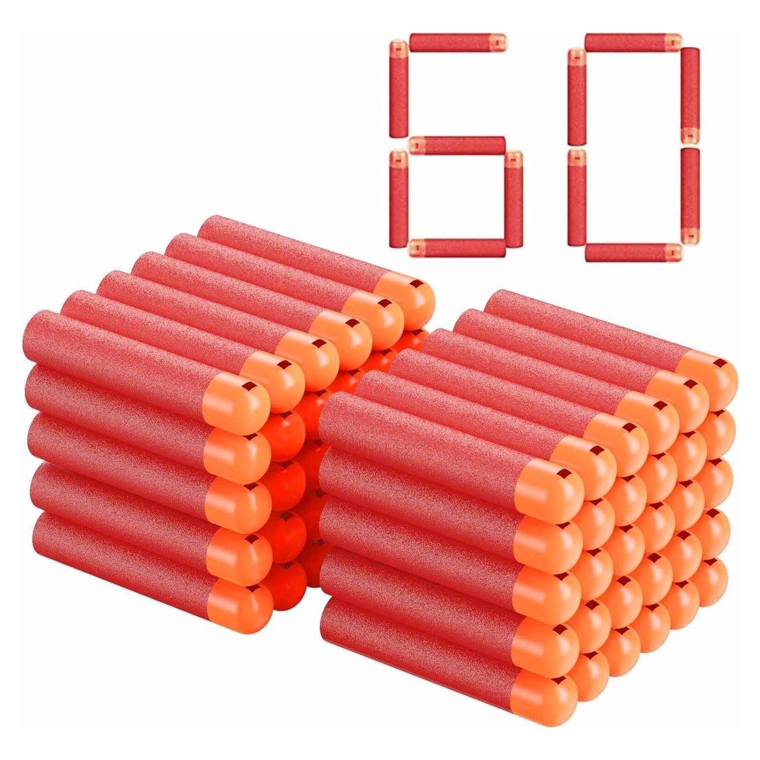 Paquete de 60 Dardos Mega JTS para N-Strike