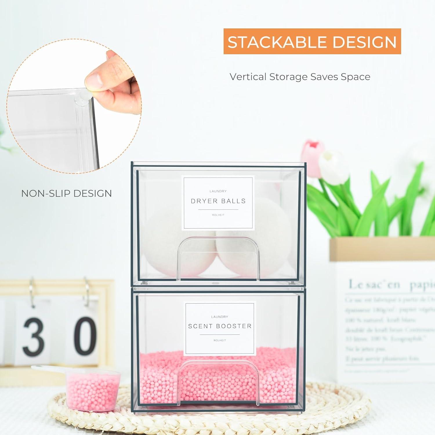 Organizadores de Almacenamiento Rolheit 2 Piezas para Lavadero