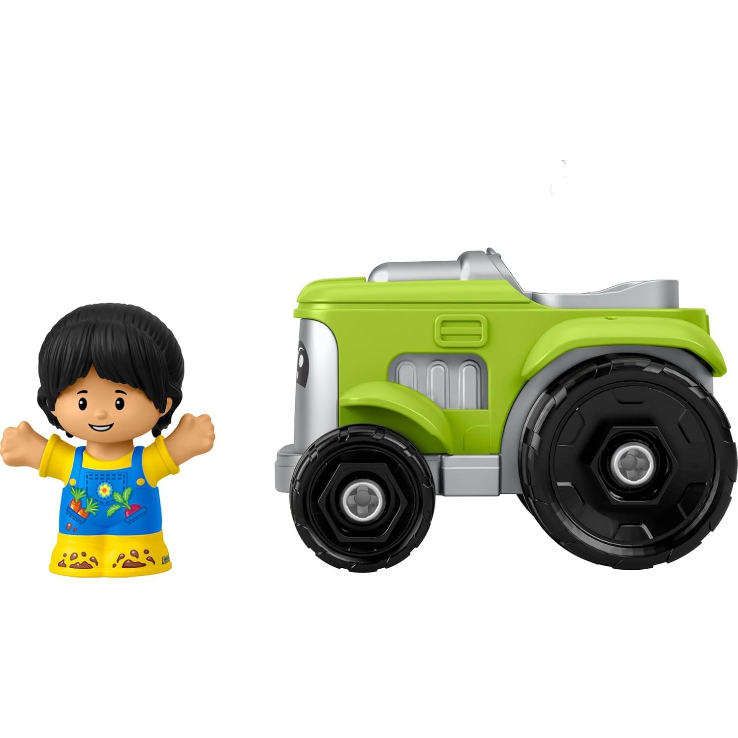 Tractor de Juguete Fisher-Price Little People con Figura