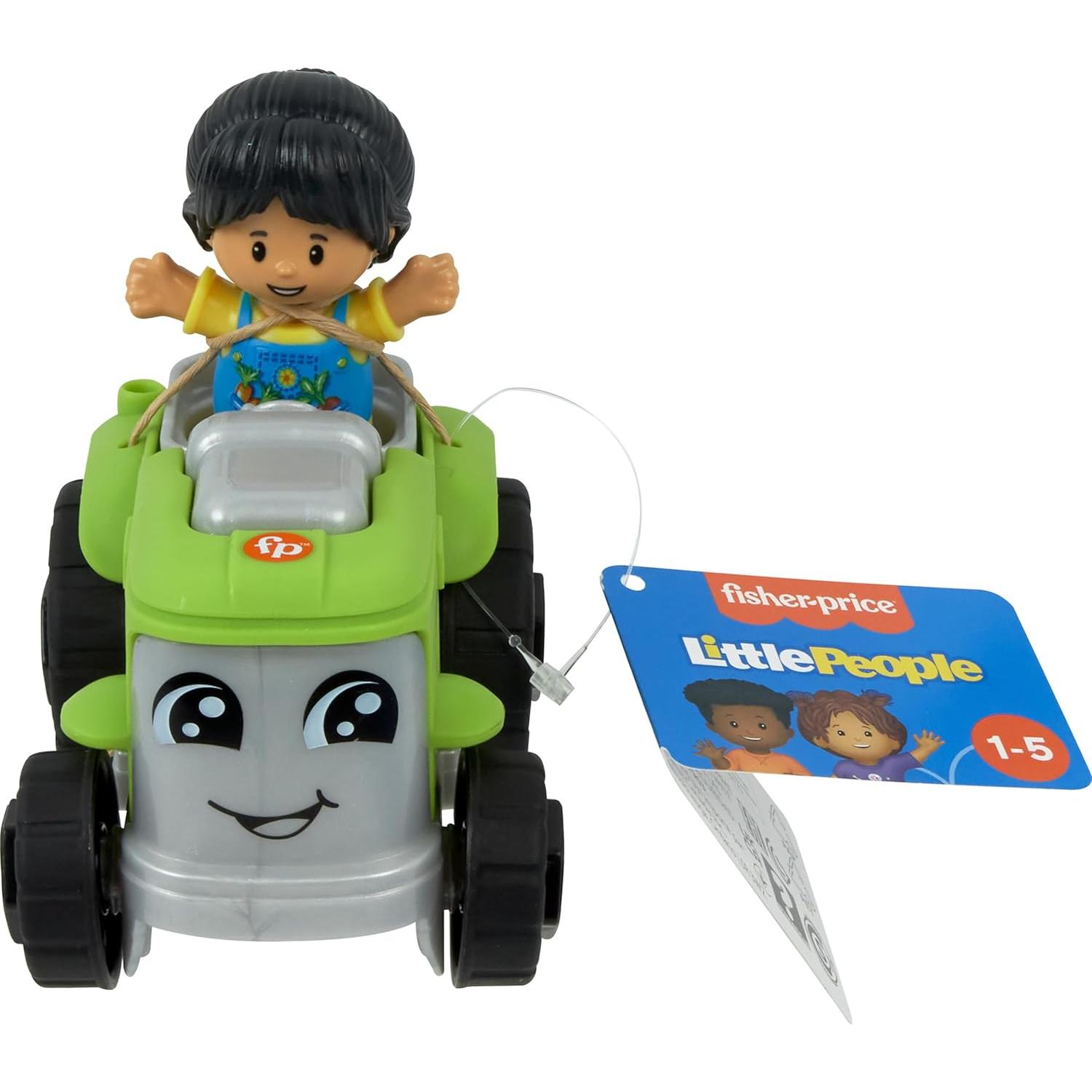 Tractor de Juguete Fisher-Price Little People con Figura