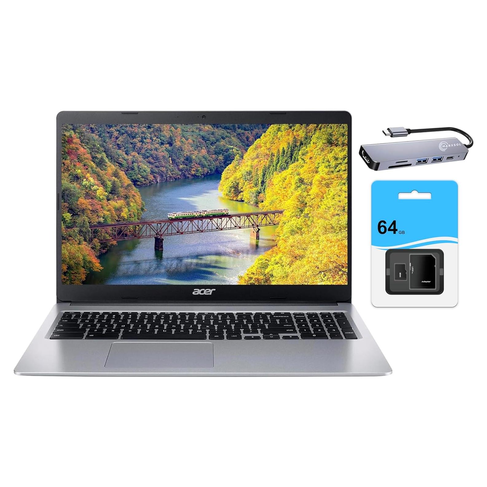 Acer Chromebook 315 Plata 15.6" HD Intel Celeron 4GB RAM