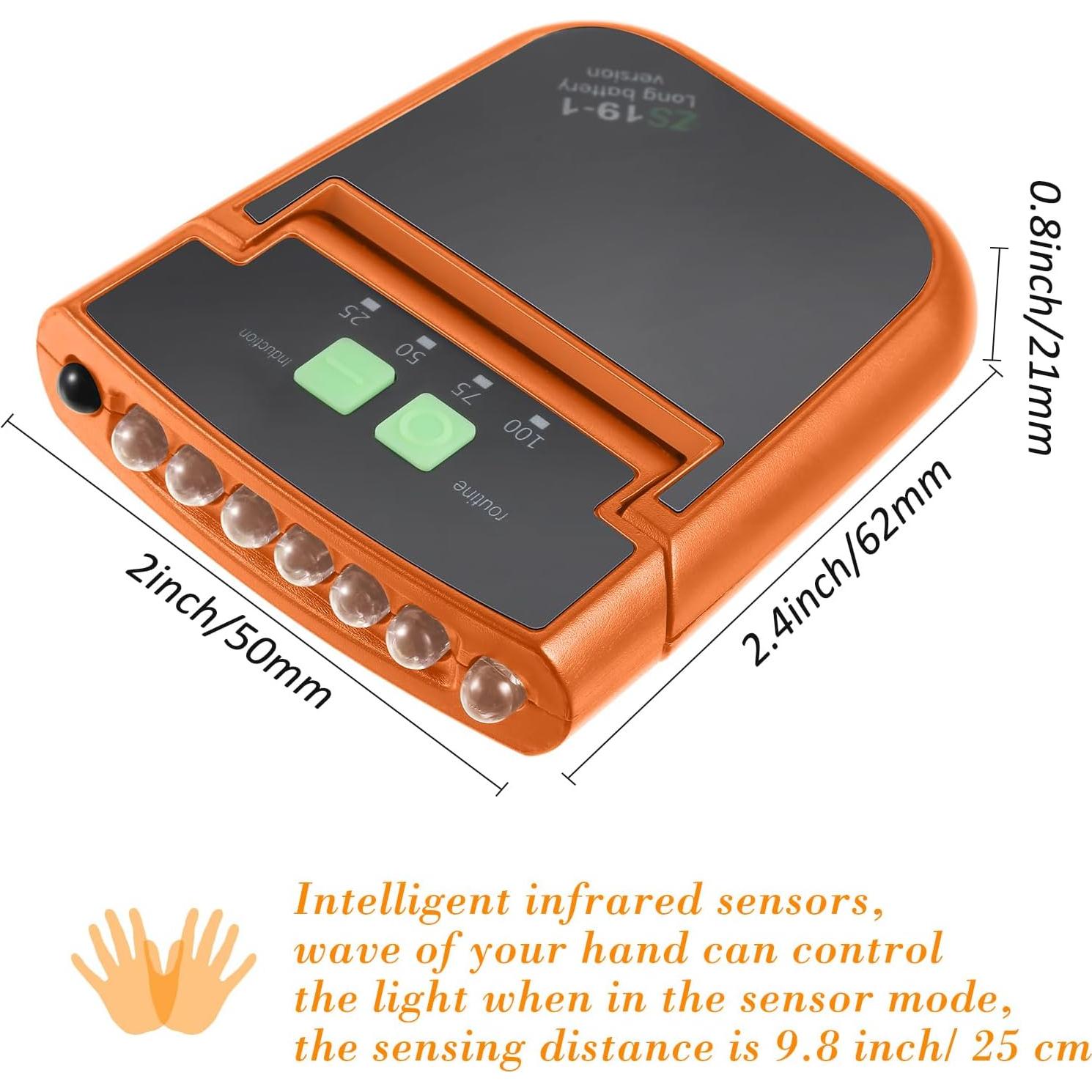 Linterna LED Clip en Gorro Mudder Recargable USB 1000 Lúmenes