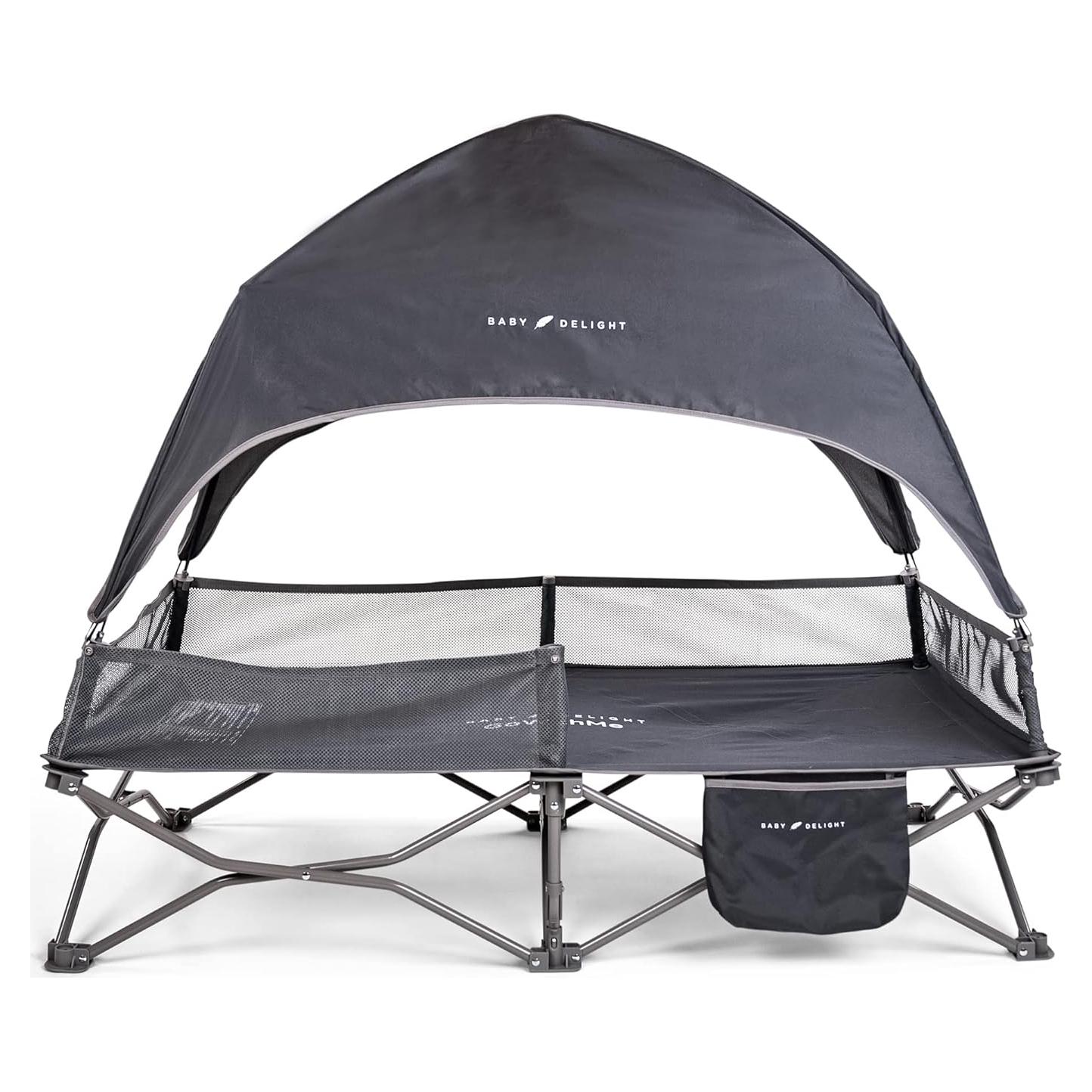 Cuna portátil Baby Delight Bungalow Deluxe Gris 4.66 kg