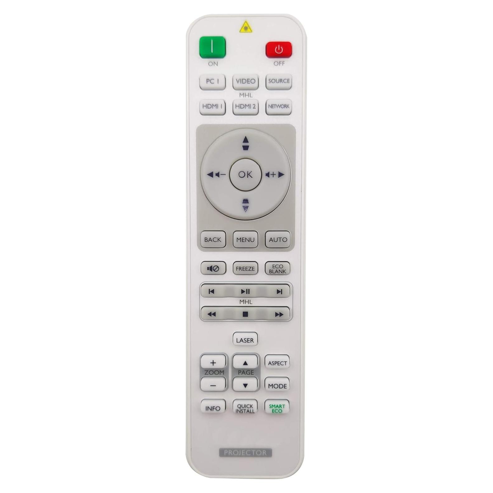 Control Remoto BenQ para Proyectores DX808ST, MH733, MW732