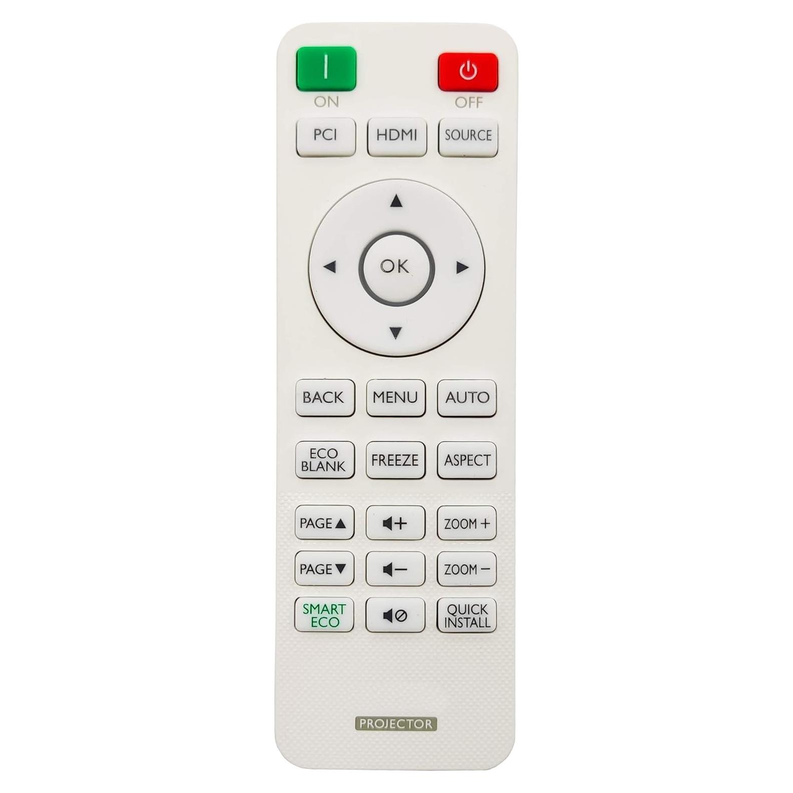 Control Remoto InTeching RCX014 para Proyector BenQ MH550