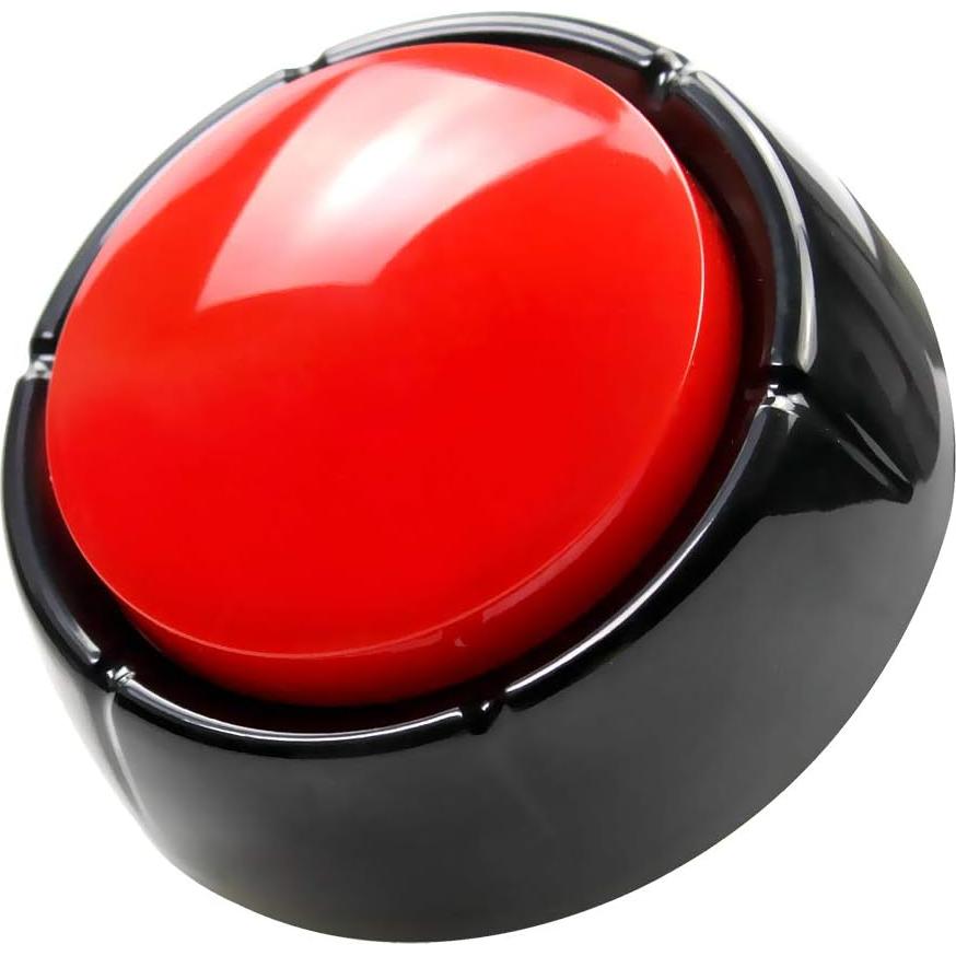 Botón Grabable Rojo Netual 30 Segundos para Mascotas y Oficina