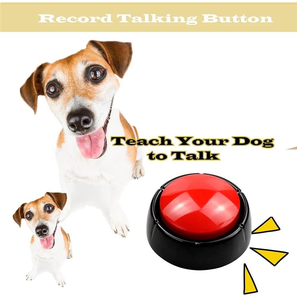 Botón Grabable Rojo Netual 30 Segundos para Mascotas y Oficina