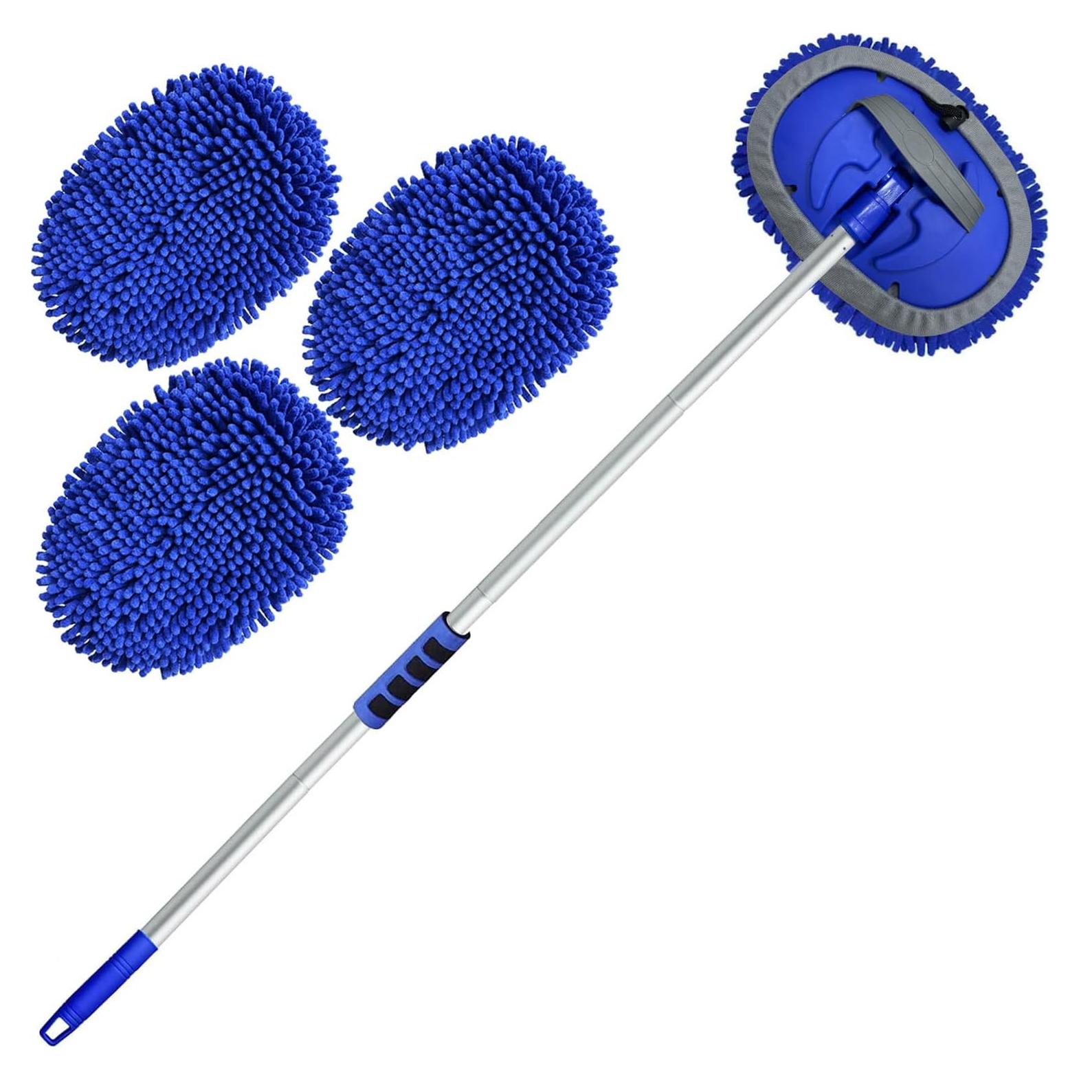 Kit de Lavado de Autos Wontolf con Mango Largo 157cm