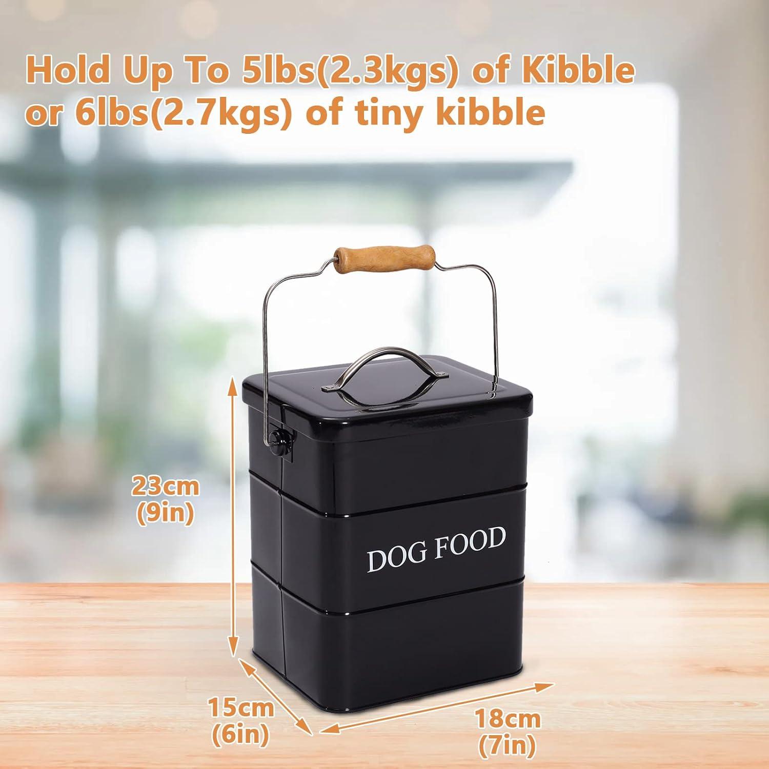 Lata de Almacenamiento de Comida para Perros Geyecete 5L