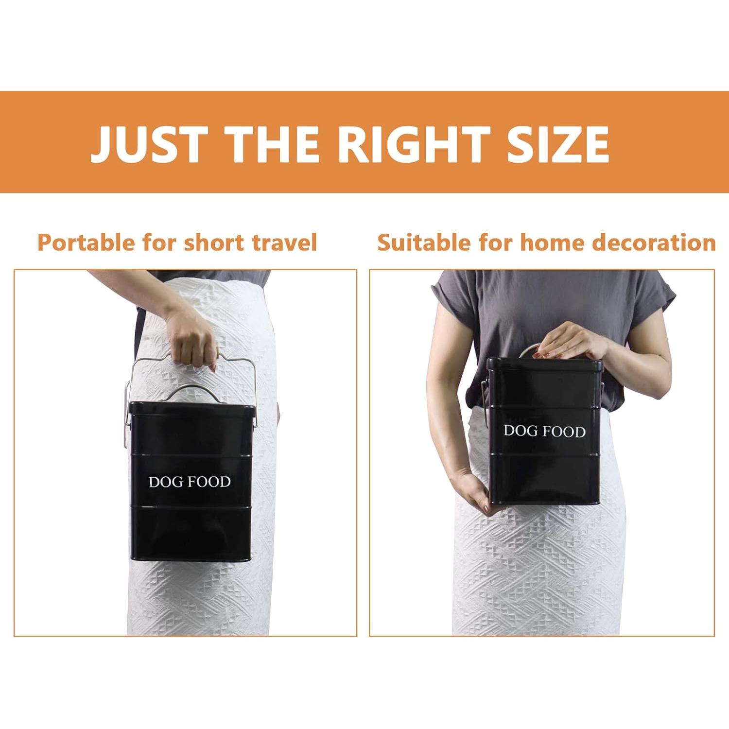 Lata de Almacenamiento de Comida para Perros Geyecete 5L