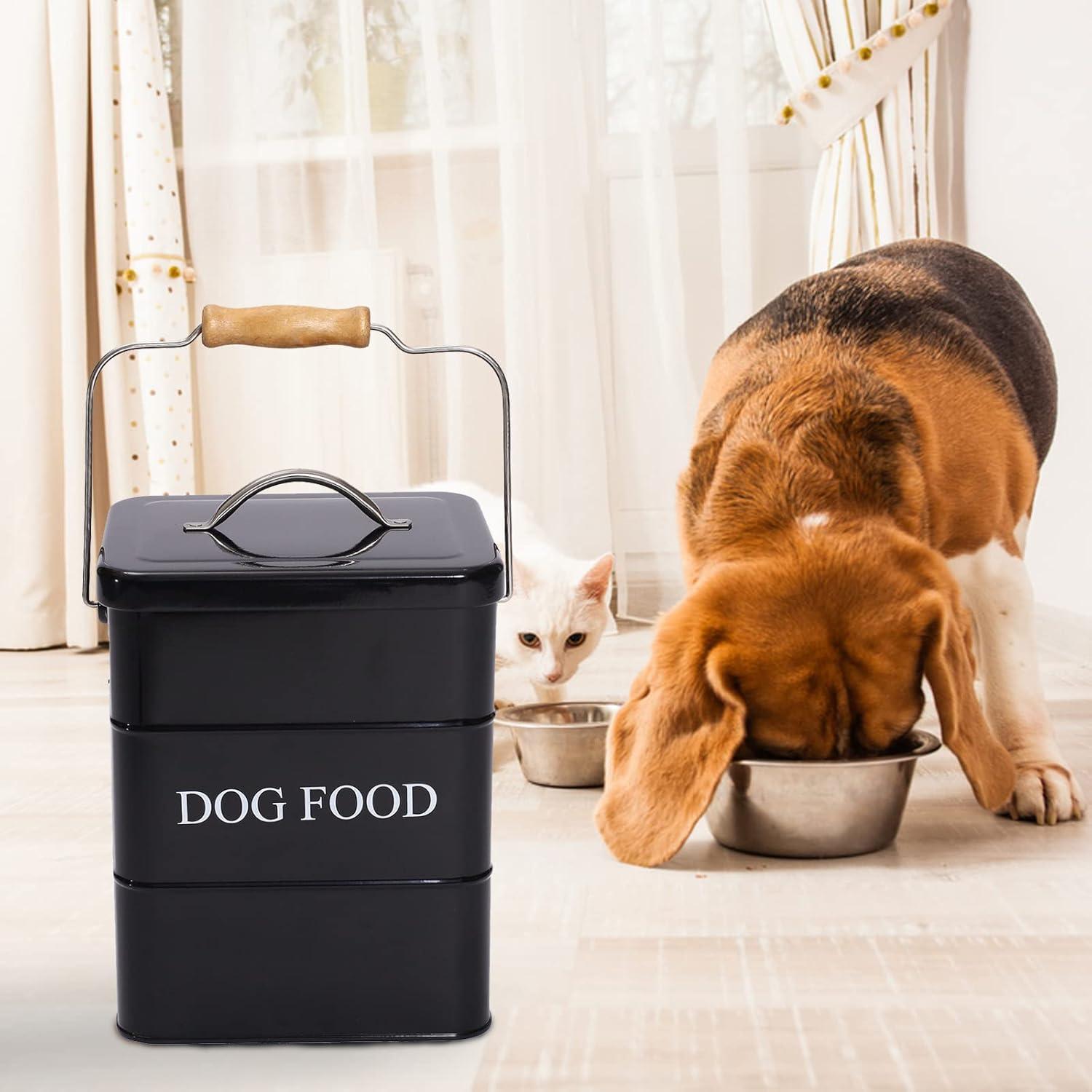 Lata de Almacenamiento de Comida para Perros Geyecete 5L
