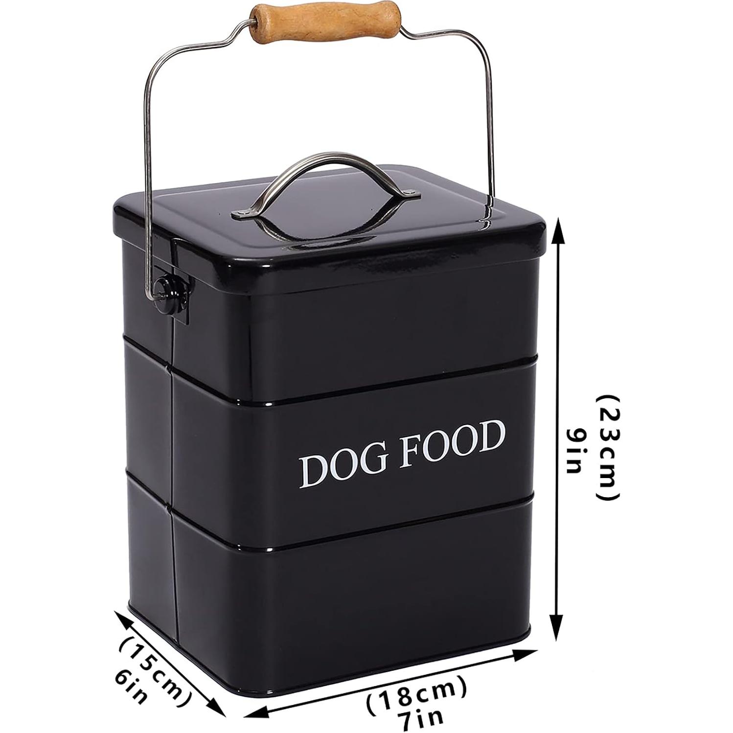 Lata de Almacenamiento de Comida para Perros Geyecete 5L