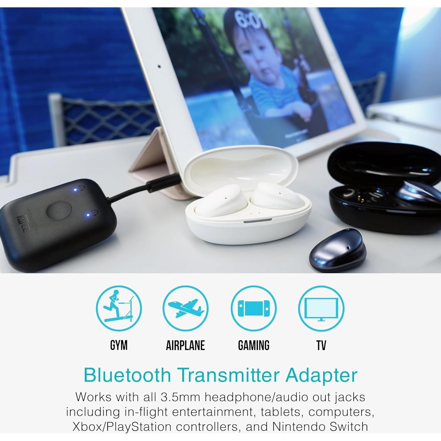 Adaptador Transmisor Bluetooth MEE audio Connect Air 2PK