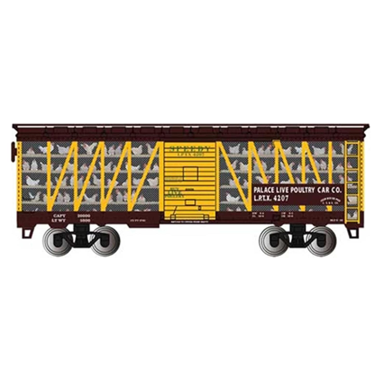 Carro de Transporte de Aves Bachmann #4207 Escala HO