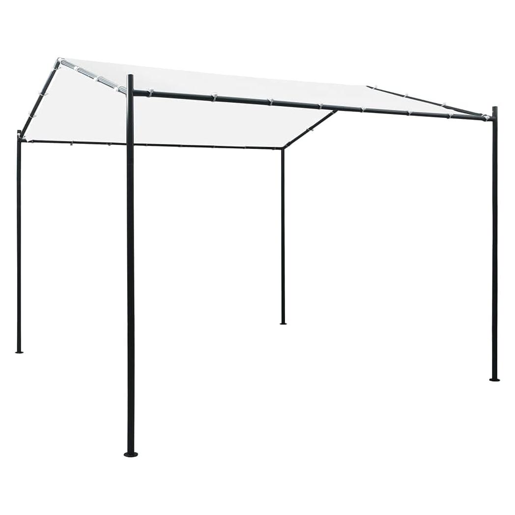 Gazebo Exterior FUDUGEHMIOFWFJJ Blanco 2.99m x 2.99m x 2.59m