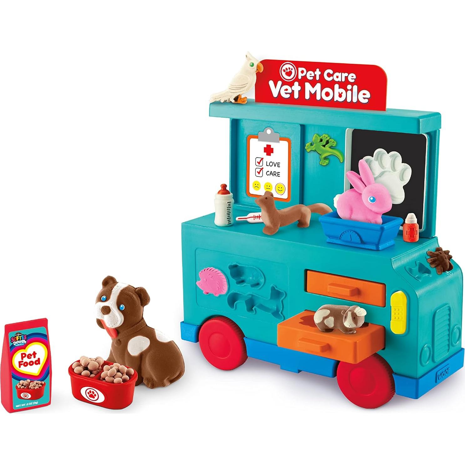 Set de Juego Veterinario Móvil Cra-Z-Art Softee Dough