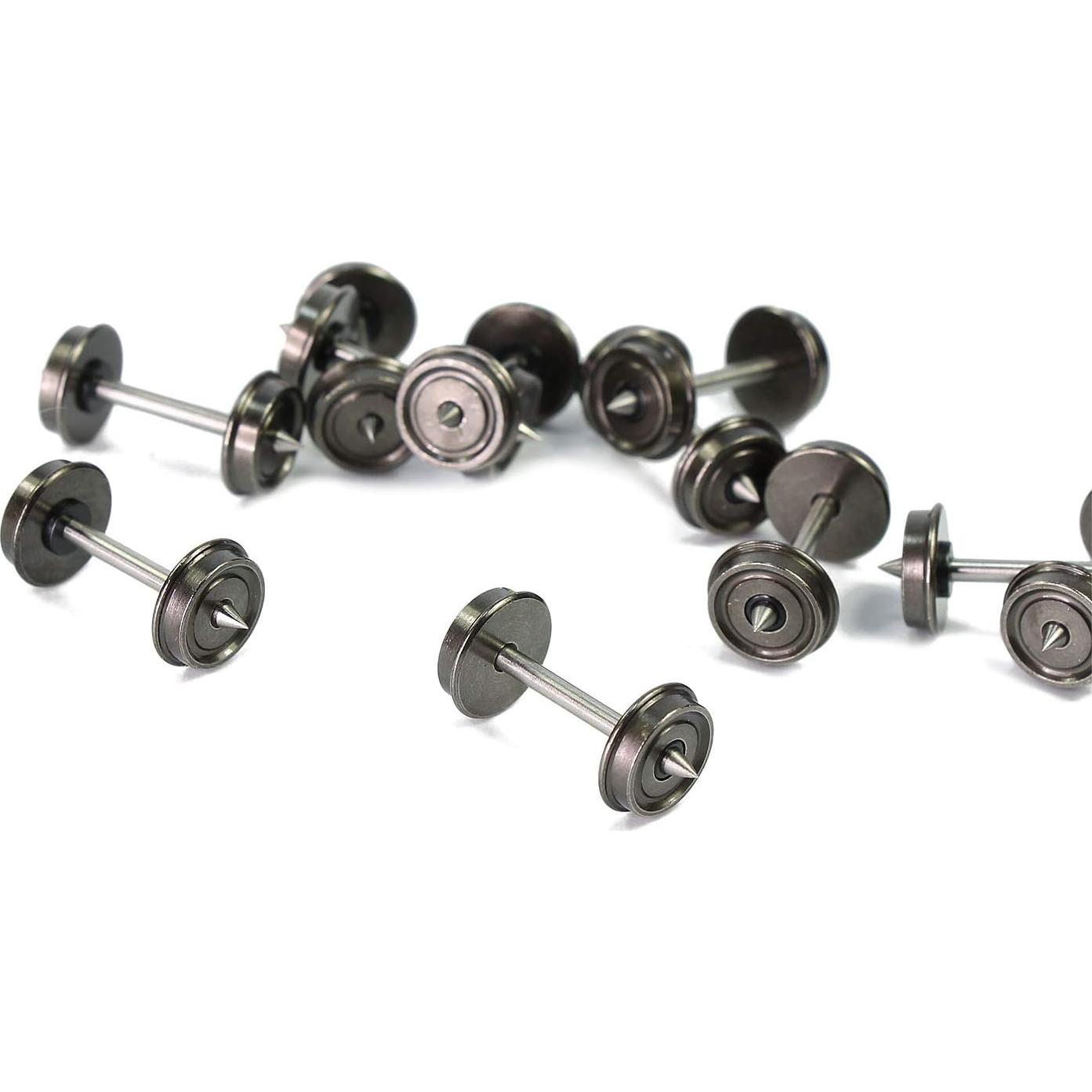 24 Ruedas de Metal Escala HO 1:87 Evemodel C8725