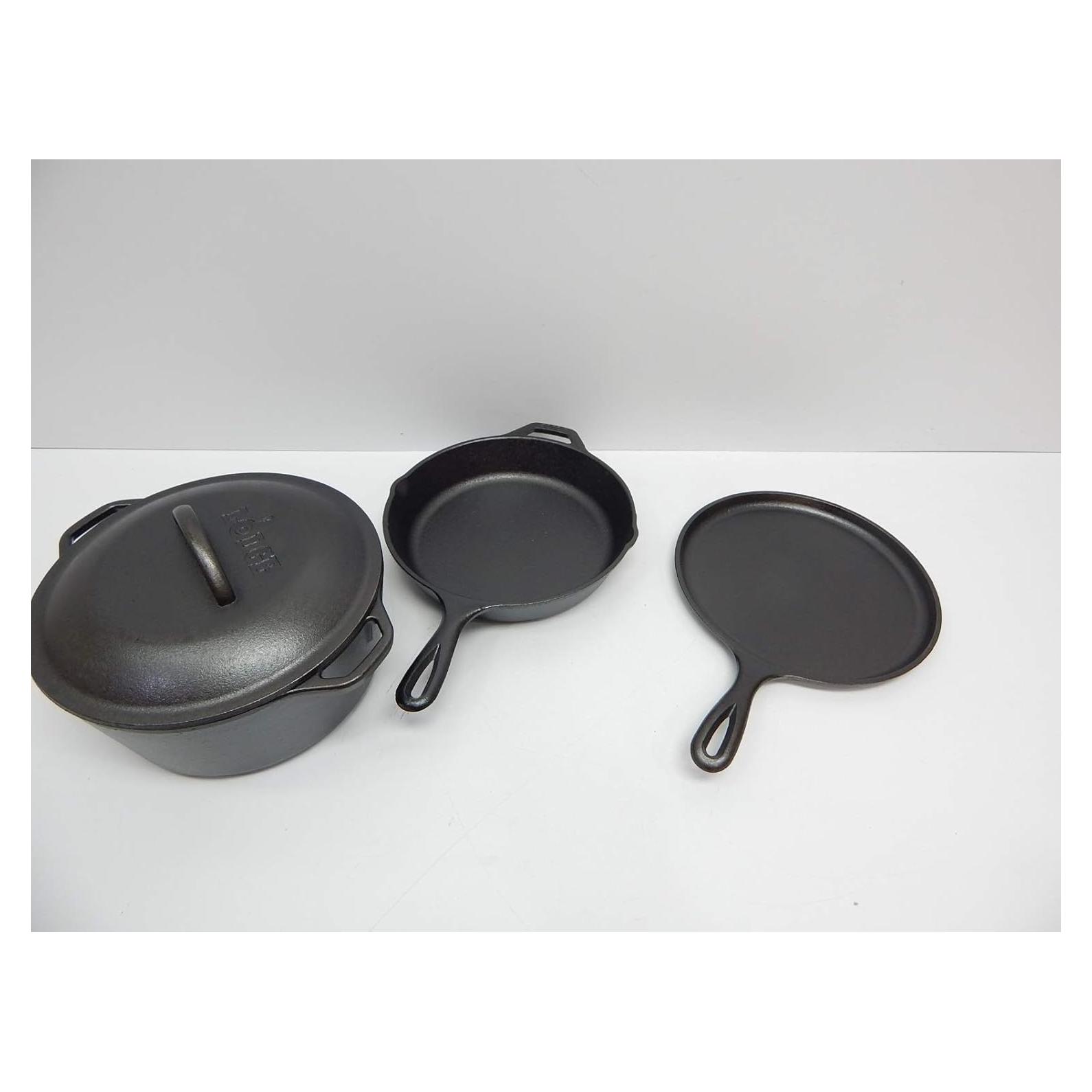 Juego de Utensilios de Cocina de Hierro Fundido Lodge 4 Piezas