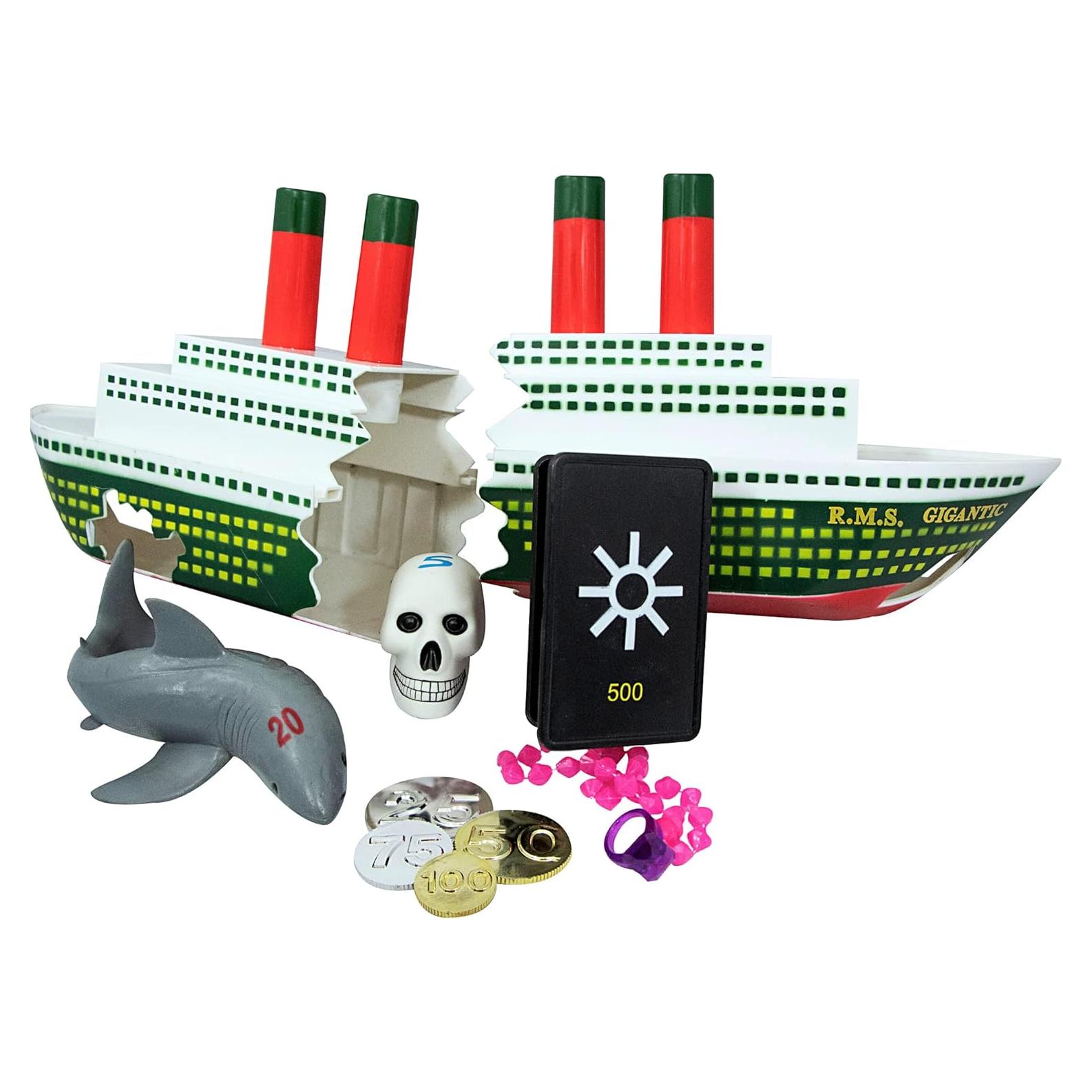 Juguete de Buceo Titanic Swimline - Barco Hundido y Tesoros