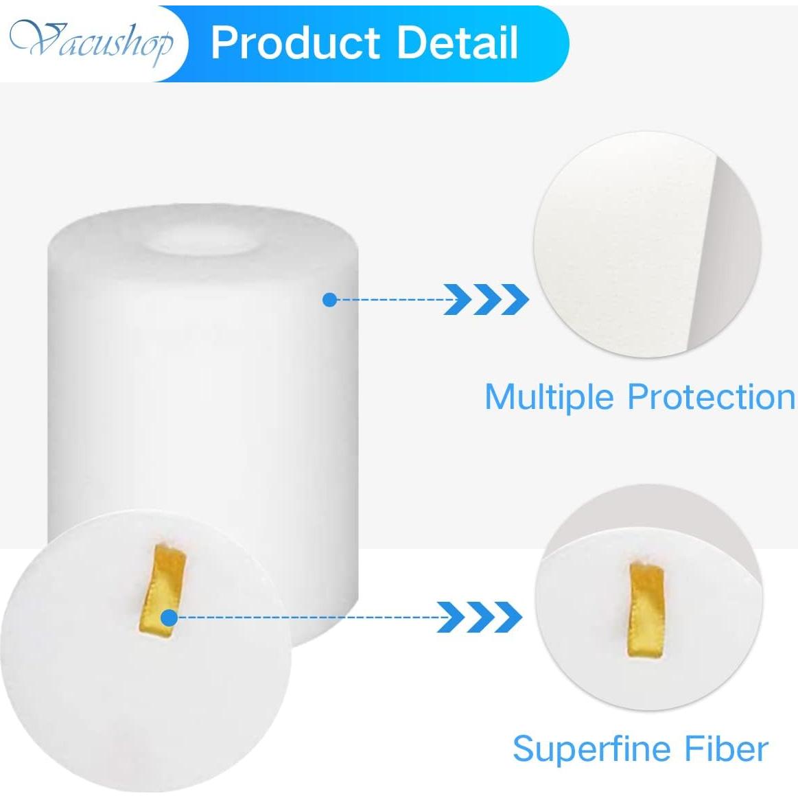 Filtros HEPA Reemplazo para Robot Limpiador Shark AV2501AE