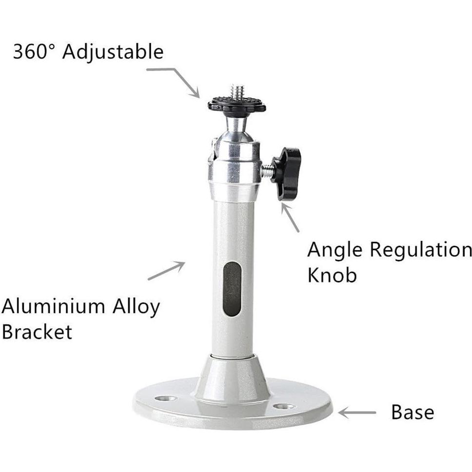 Soporte de Proyector Mini Boewill 135mm Rotatable 360° Gris