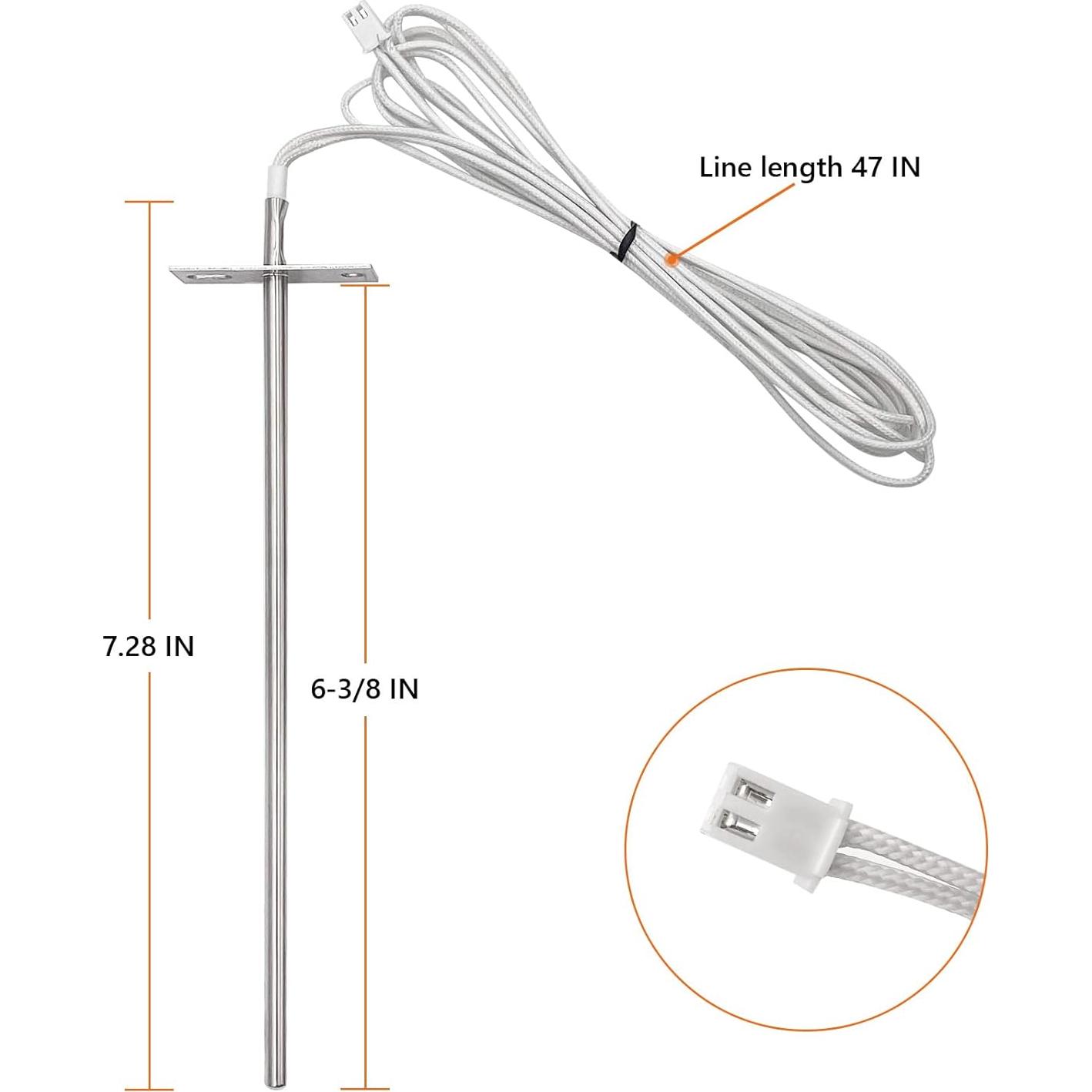 Sensor de Temperatura YAOAWE PG24-44 para Parrilla Camp Chef