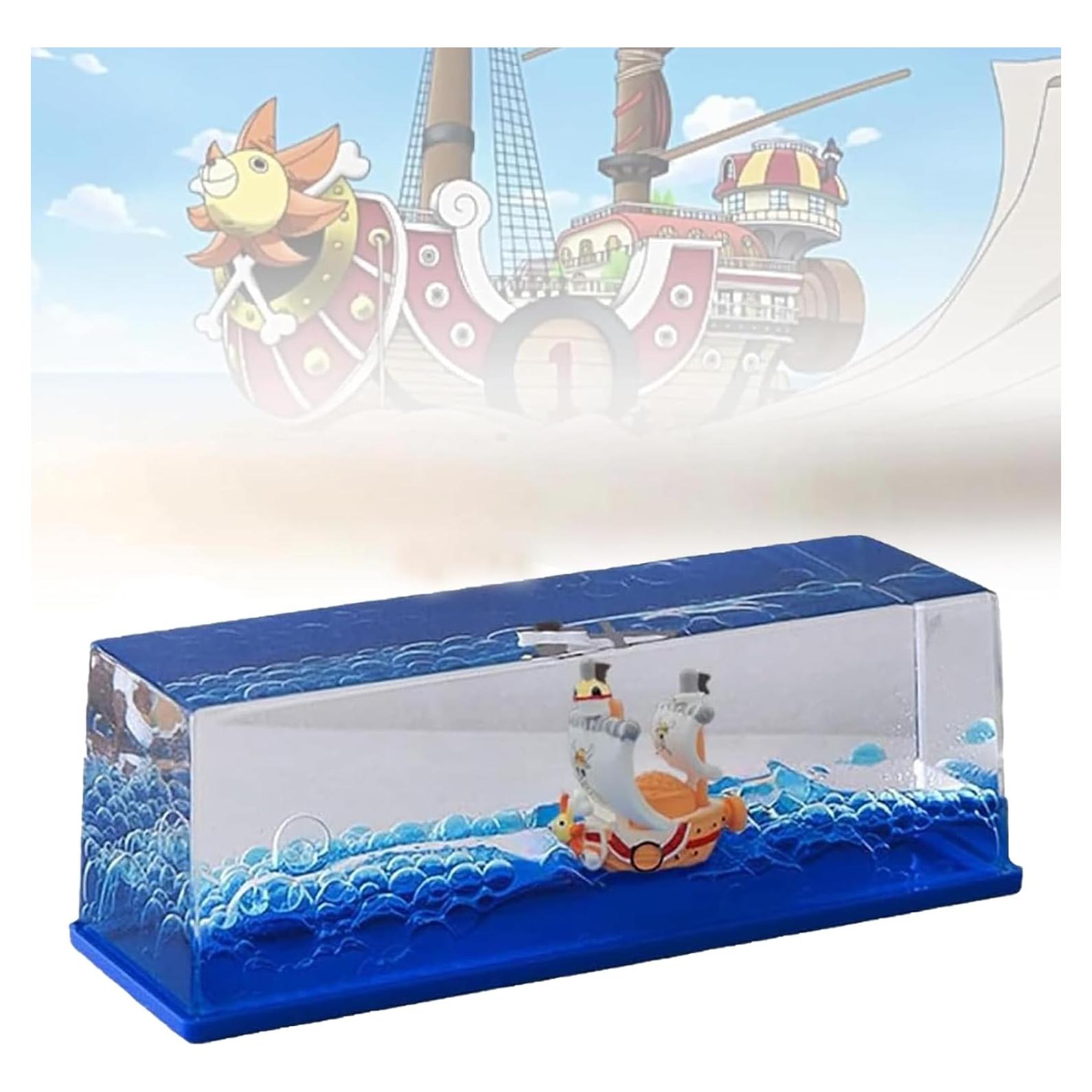 Barco Inhundible Genérico Thousand Sunny Decoración 14.6 cm