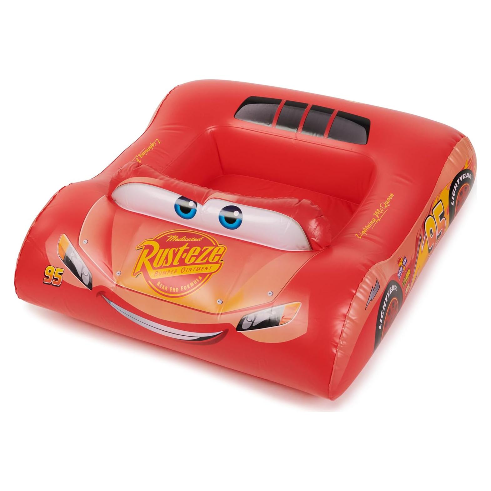 Flotador Inflable Swimways Cars Lightning McQueen 75x63 cm