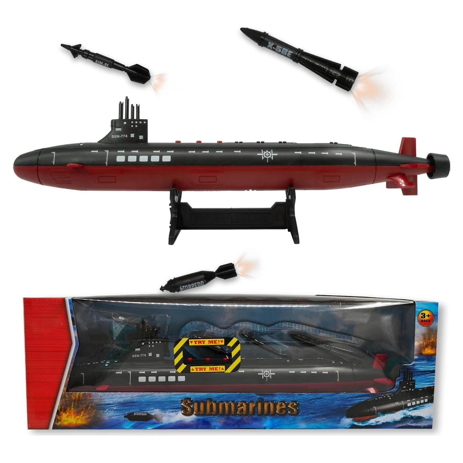 Juguete Submarino Militar OTONOPI 41.91 cm con Sonido