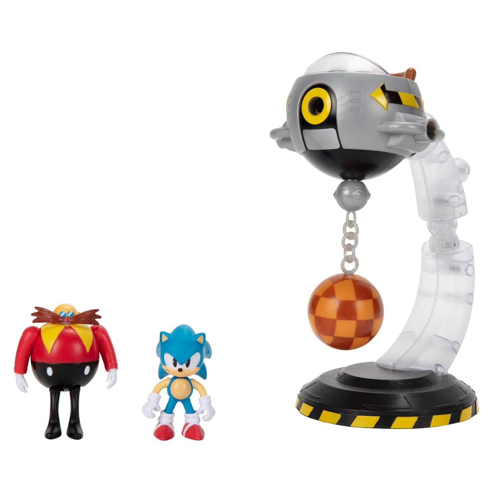 Conjunto de Batalla Egg Mobile Sonic + Dr. Eggman 14 Piezas